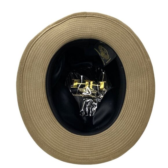 HENSCHEL Mens Outback Hat Size Large Brown Faux Suede Aussie Cowboy - Picture 6 of 13